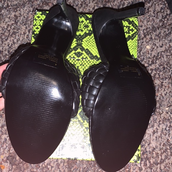 Cape Robbin Anson Sexy Woven High Heels - Picture 3 of 5